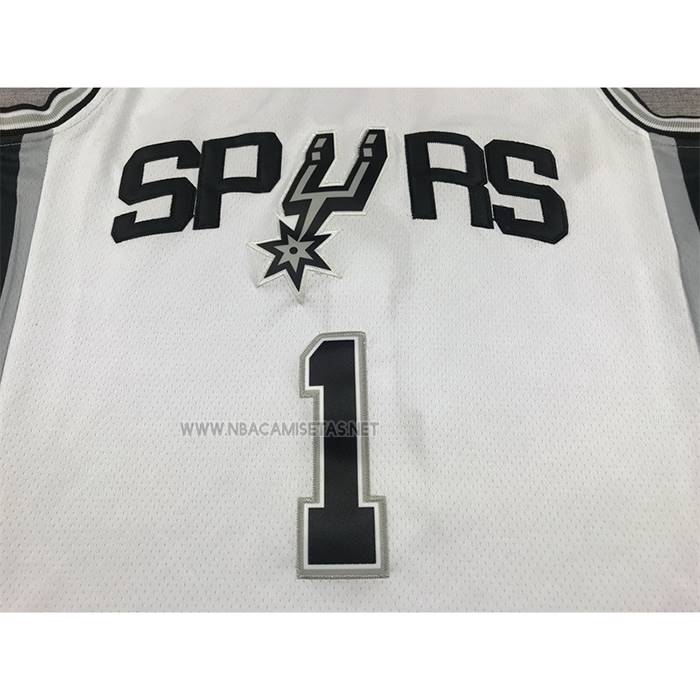 Camiseta San Antonio Spurs Victor Wembanyama NO 1 Association 2022-23 Blanco